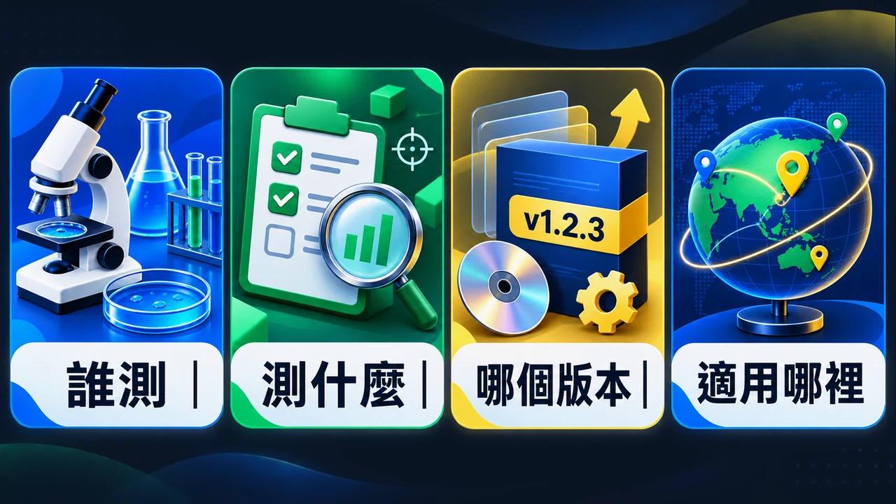 RTP 與 RNG 認證四項查核：實驗室、測項、版本與適用範圍