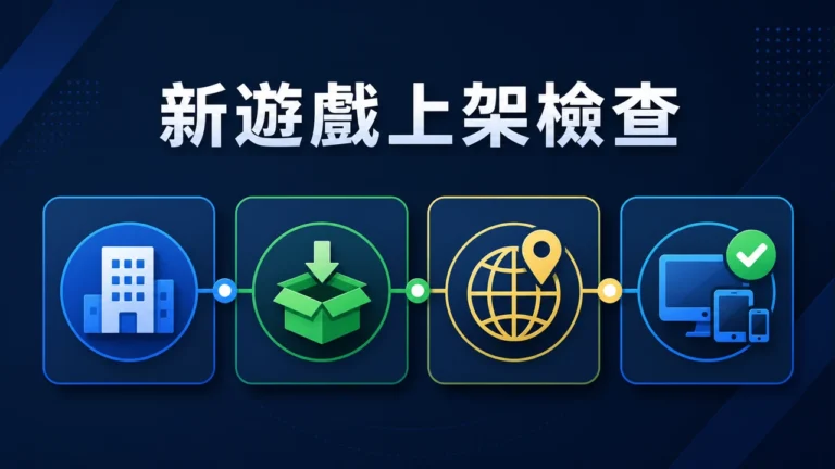 新遊戲上架公告怎麼讀？先核對供應商、版本、地區與平台範圍主圖