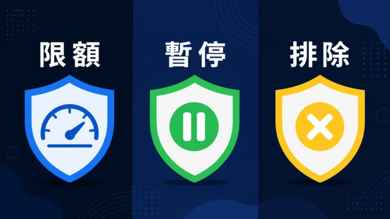 入金限額、冷靜期與自我排除有什麼不同？責任娛樂工具一次看懂主圖